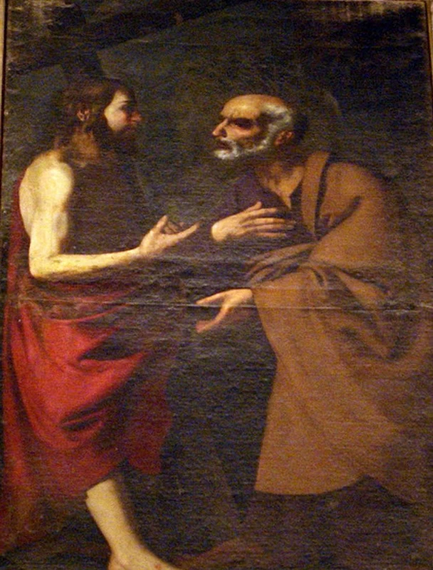 Cattedrale di Siviglia - Quo vadis domine, Pala d'altare della cappella di San Pietro